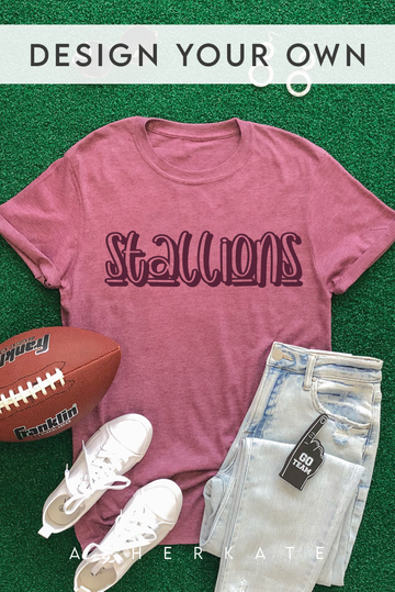 Custom Playmaker Tee - Heather Maroon